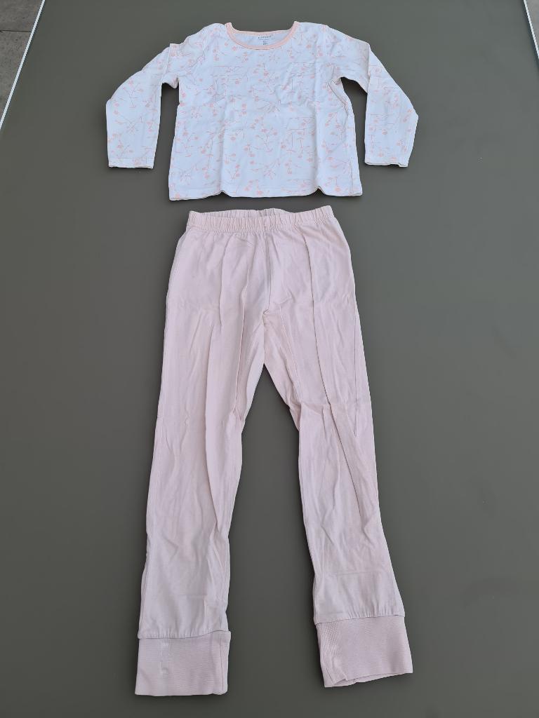 wit-roze pyjama, Name It, 116, Kinderen en Baby's, Kinderkleding | Maat 116, Ophalen, Zo goed als nieuw