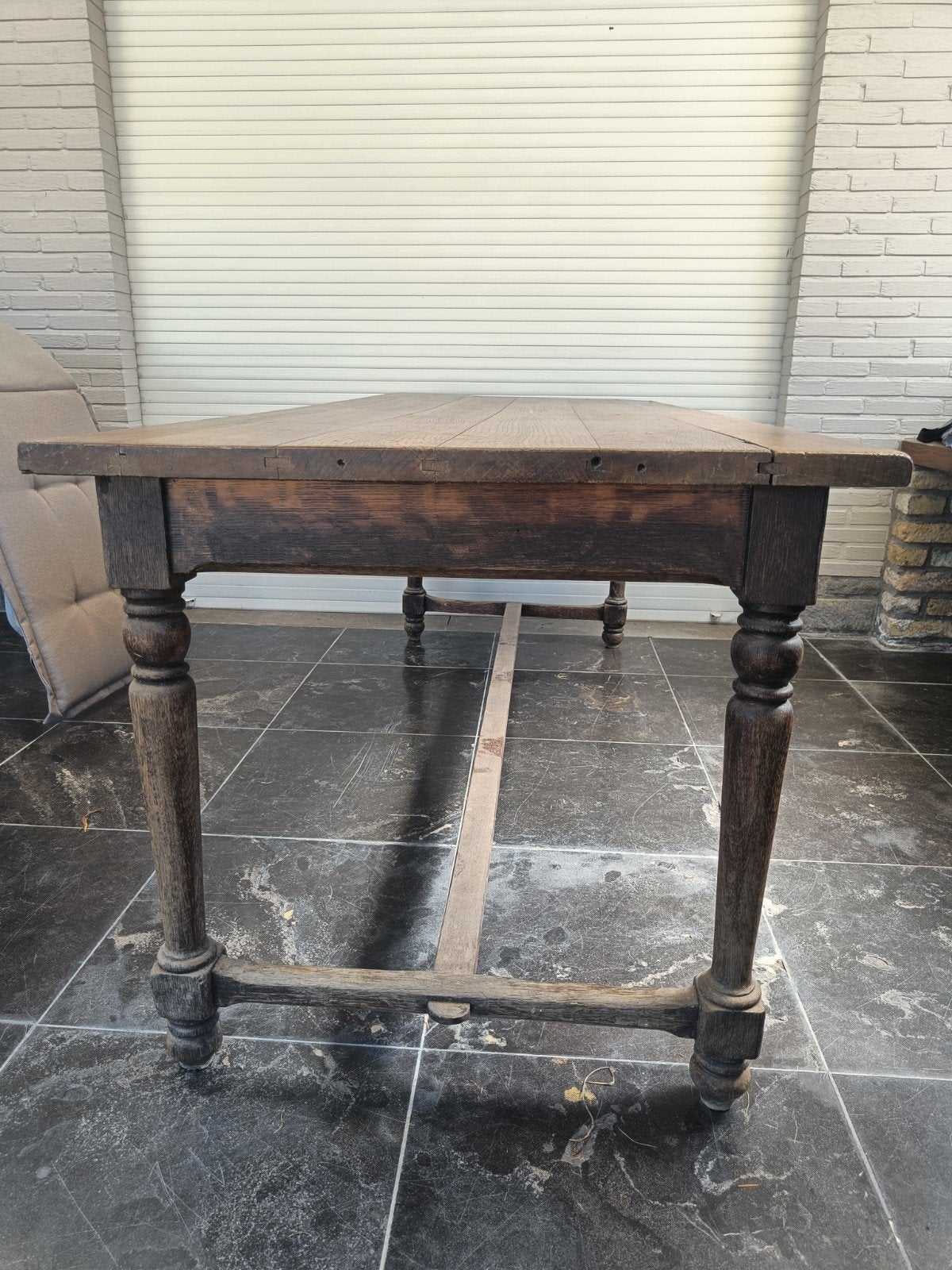 Houten eettafel, Antiek en Kunst, Ophalen
