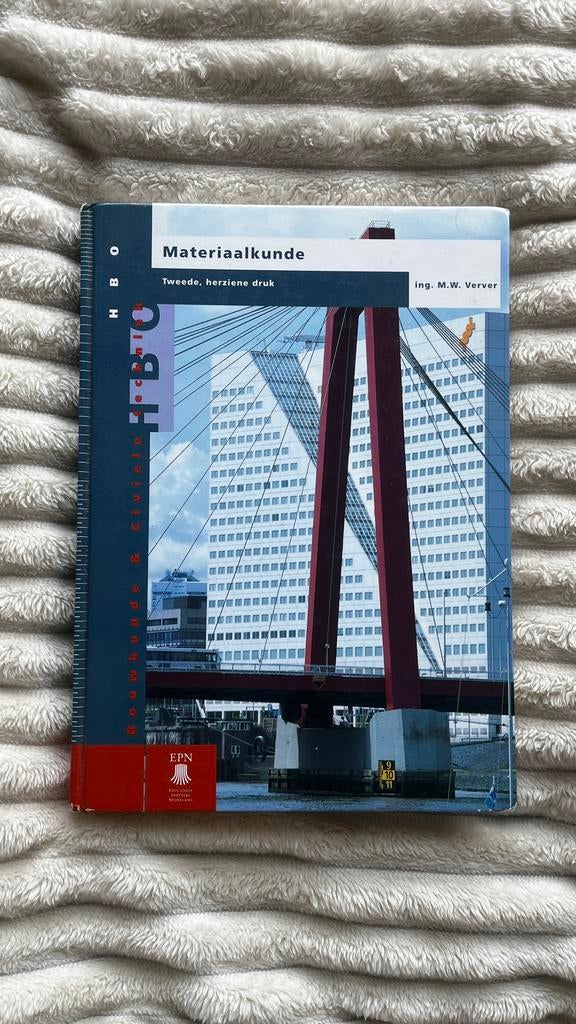 Materiaalkunde voor bouwkunde en civiele techniek, Boeken, Schoolboeken, Ophalen of Verzenden, Gelezen, Nederlands, M.W. Verver
