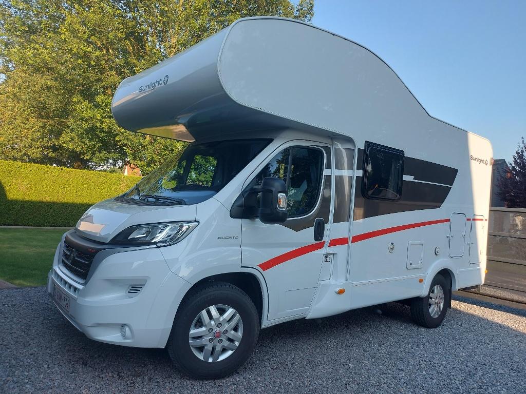 Fiat Ducato-Sunlight Capron A60 Alkoof-automaat-2022, Automaat, Alkoof, Diesel, Particulier