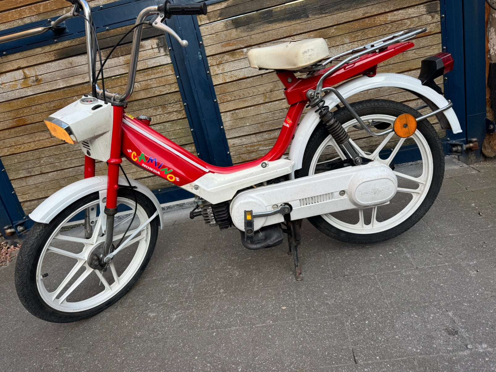 Bagage drager honda camino (muizenval), Fietsen en Brommers, Brommeronderdelen | Oldtimers, Ophalen of Verzenden, Gebruikt