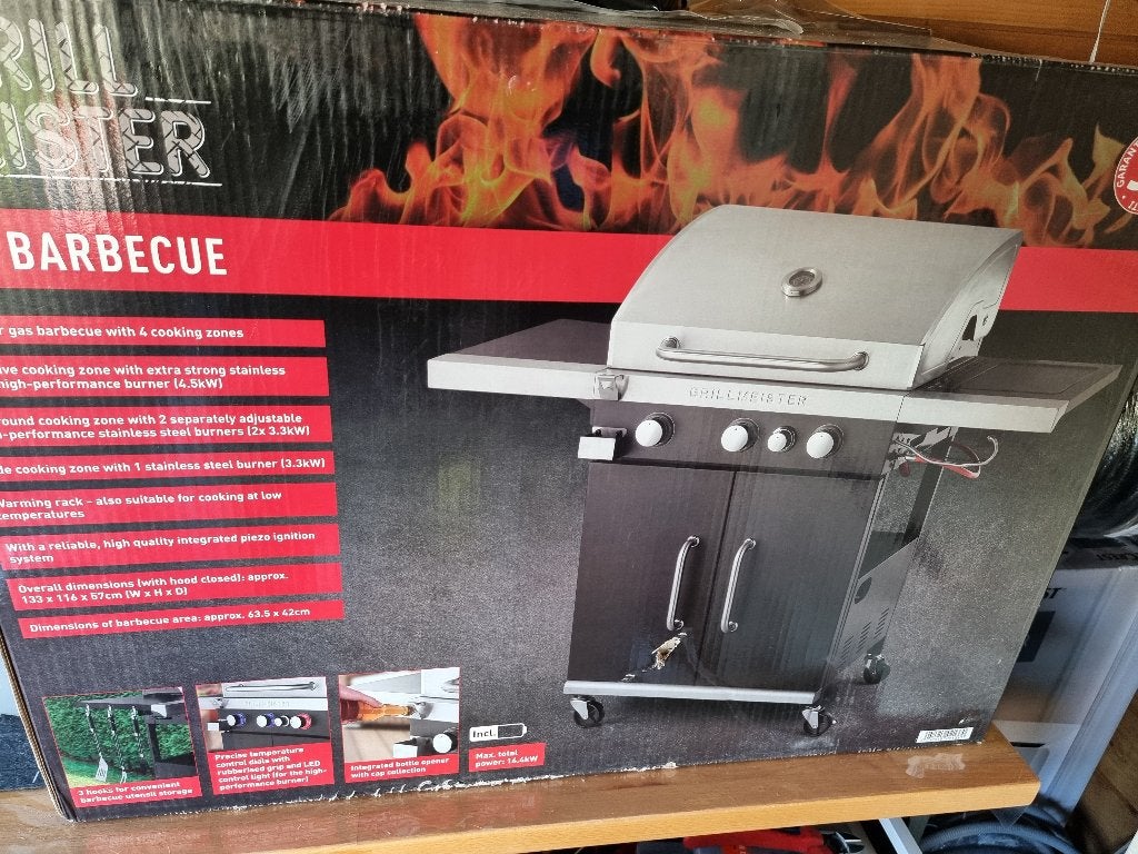 Gasbarbeque nieuw in doos, Ophalen, Nieuw, Grill meister