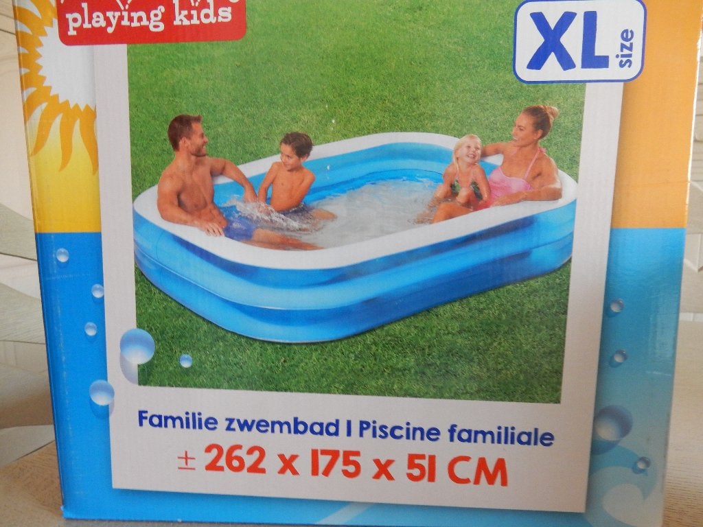 zwembad met overtrek, Ophalen, Minder dan 80 cm, Opblaaszwembad, Nieuw