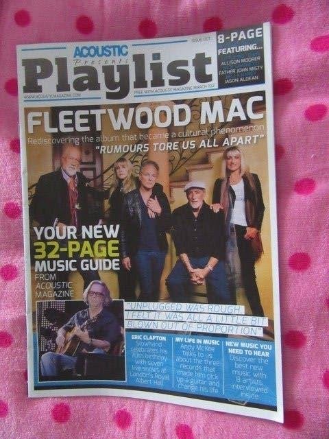 Magazine: Acoustic presents 'Playlist' : Fleetwood Mac, Ophalen of Verzenden, Gelezen, Algemeen