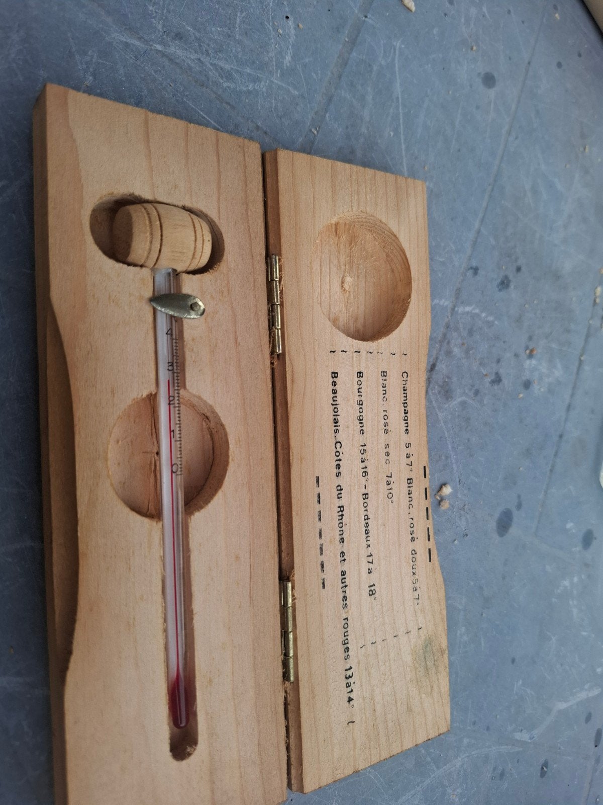 franse wijnthermometer, Enlèvement