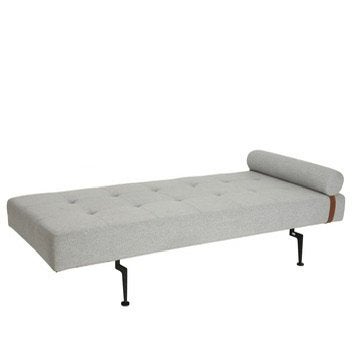 Daybed Britt grijs met kussen 180 cm, Ophalen, Zo goed als nieuw, Grijs, 180 cm
