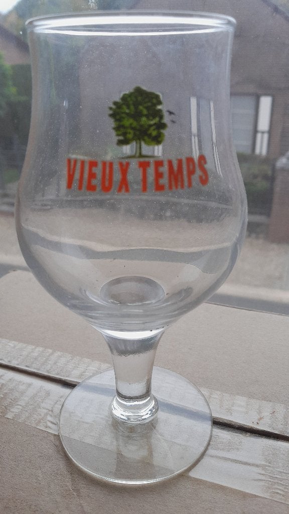vieux  temps glazen, Verzamelen, Ophalen of Verzenden, Nieuw, Bierglas