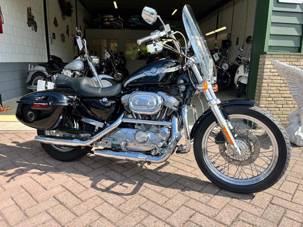 Harley Davidson sportster XL883 org.NL 5HD zeer netjes!, 2 cilinders, Occasion, 883 cc, Particulier