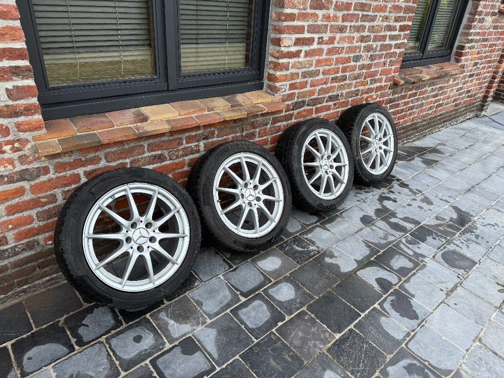 Jantes Alu Hiver MERCEDES Classe A ou CLA, Autos : Pièces & Accessoires, Pneus hiver, Véhicule de tourisme, 205 mm, 17 pouces