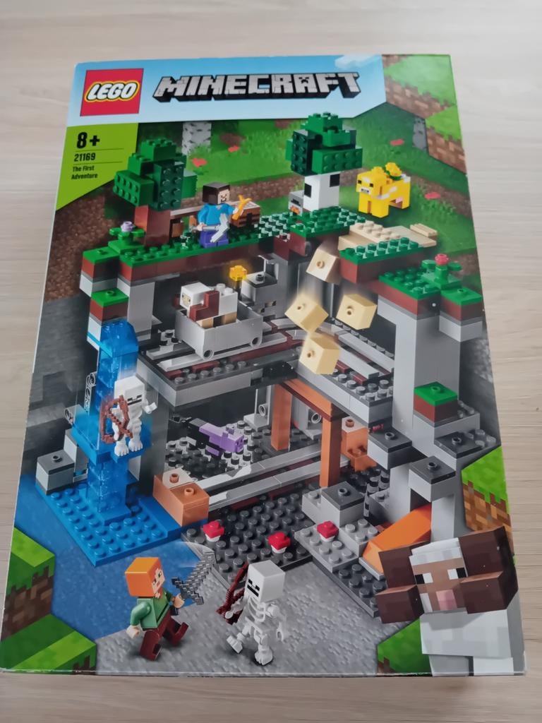 Lego Minecraft 21169 The First Adventure  Eerste Avontuur, Ophalen, Minecraft, Lego, Zo goed als nieuw