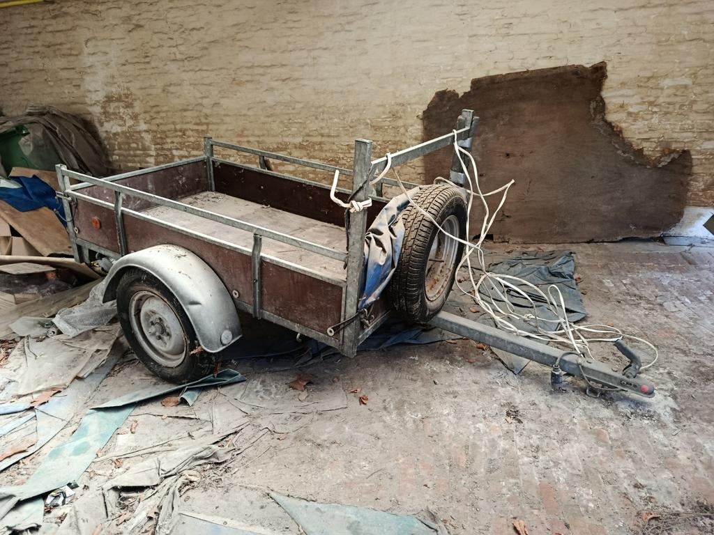 Remorque klein, Auto diversen, Aanhangers en Bagagewagens, Ophalen, Gebruikt