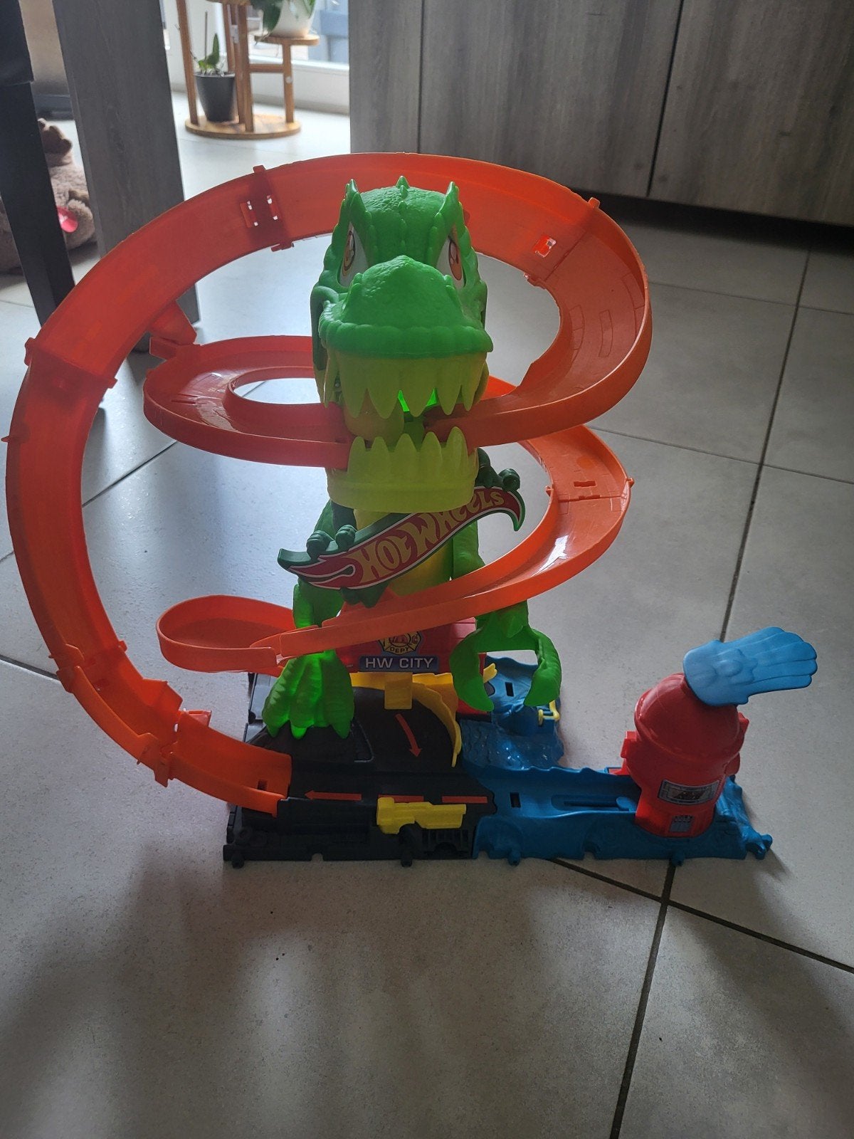 hot wheels T-Rex, Neuf, Enlèvement, Circuit, Hot Wheels