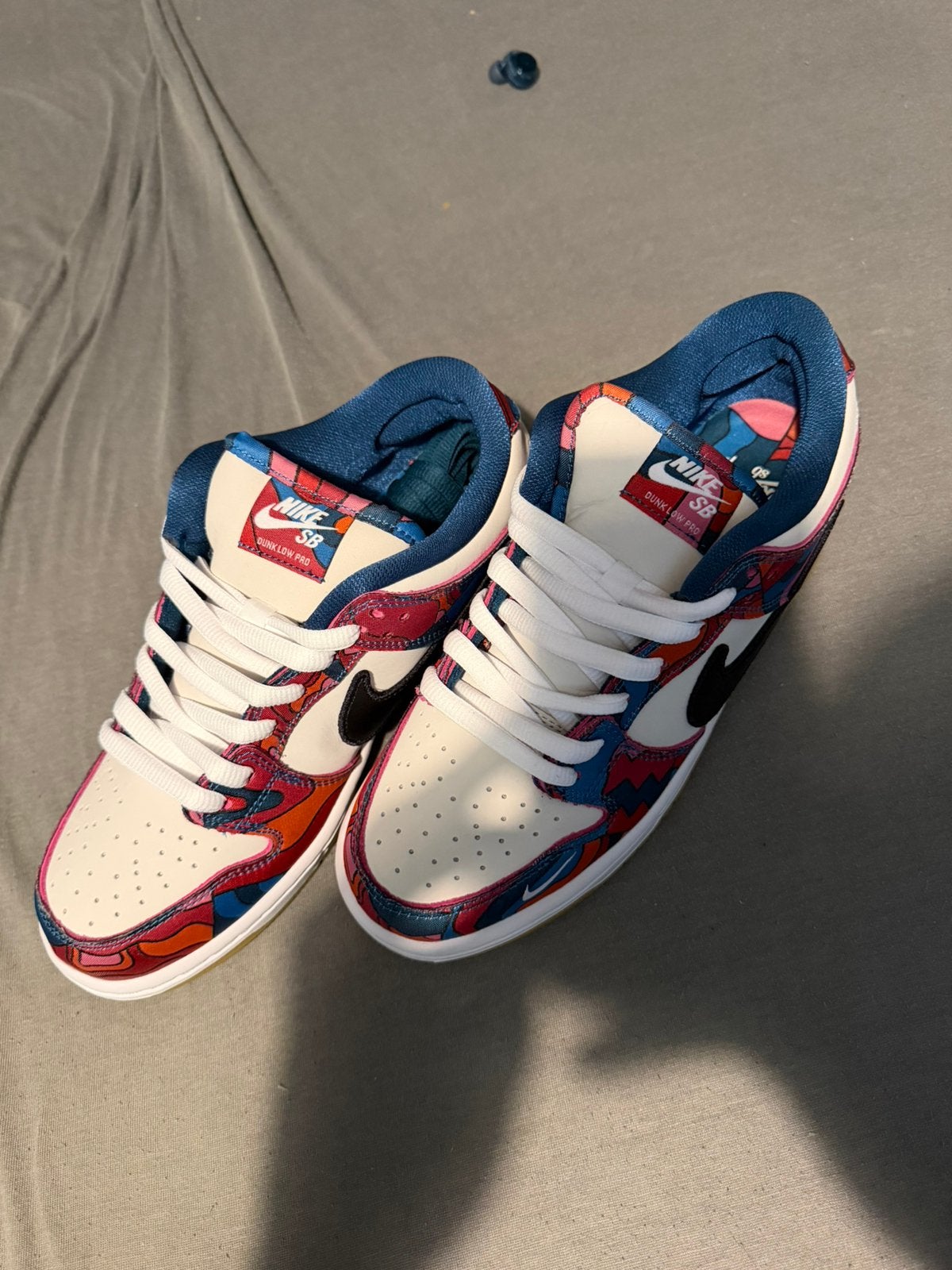 Nike sb dunk parra maat 41/use8, Ophalen of Verzenden, Zo goed als nieuw, Nike