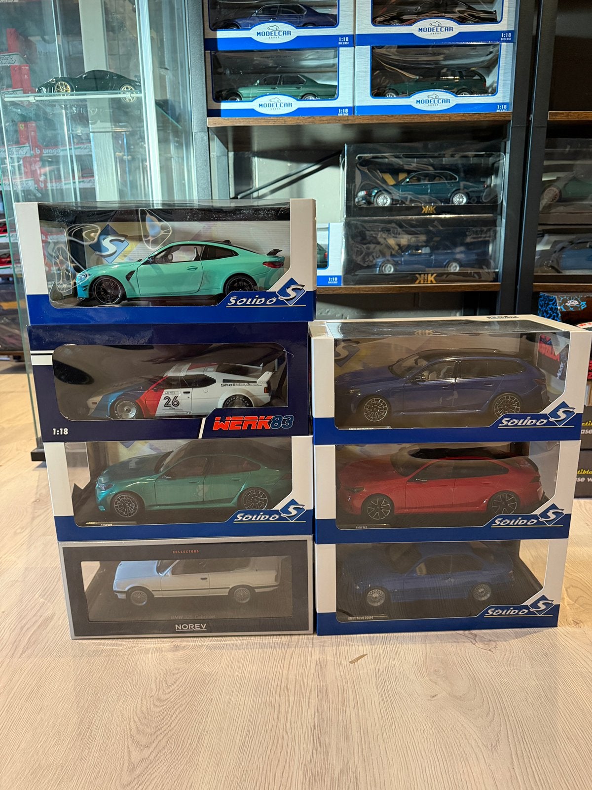 7x nieuwe bmw, Enlèvement ou Envoi, Comme neuf, Solido