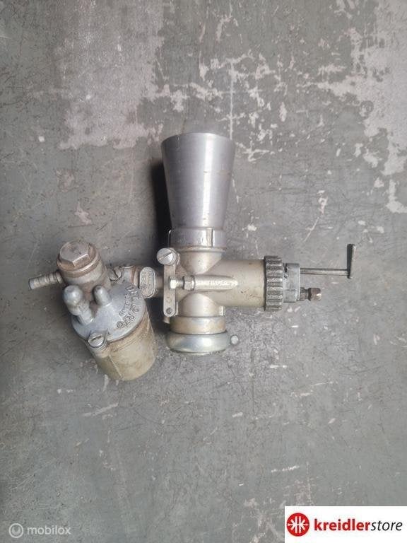 Dellorto UB24S carburateur met Kelk nette staat, Dellorto, Ophalen of Verzenden, Dellorto, Gebruikt