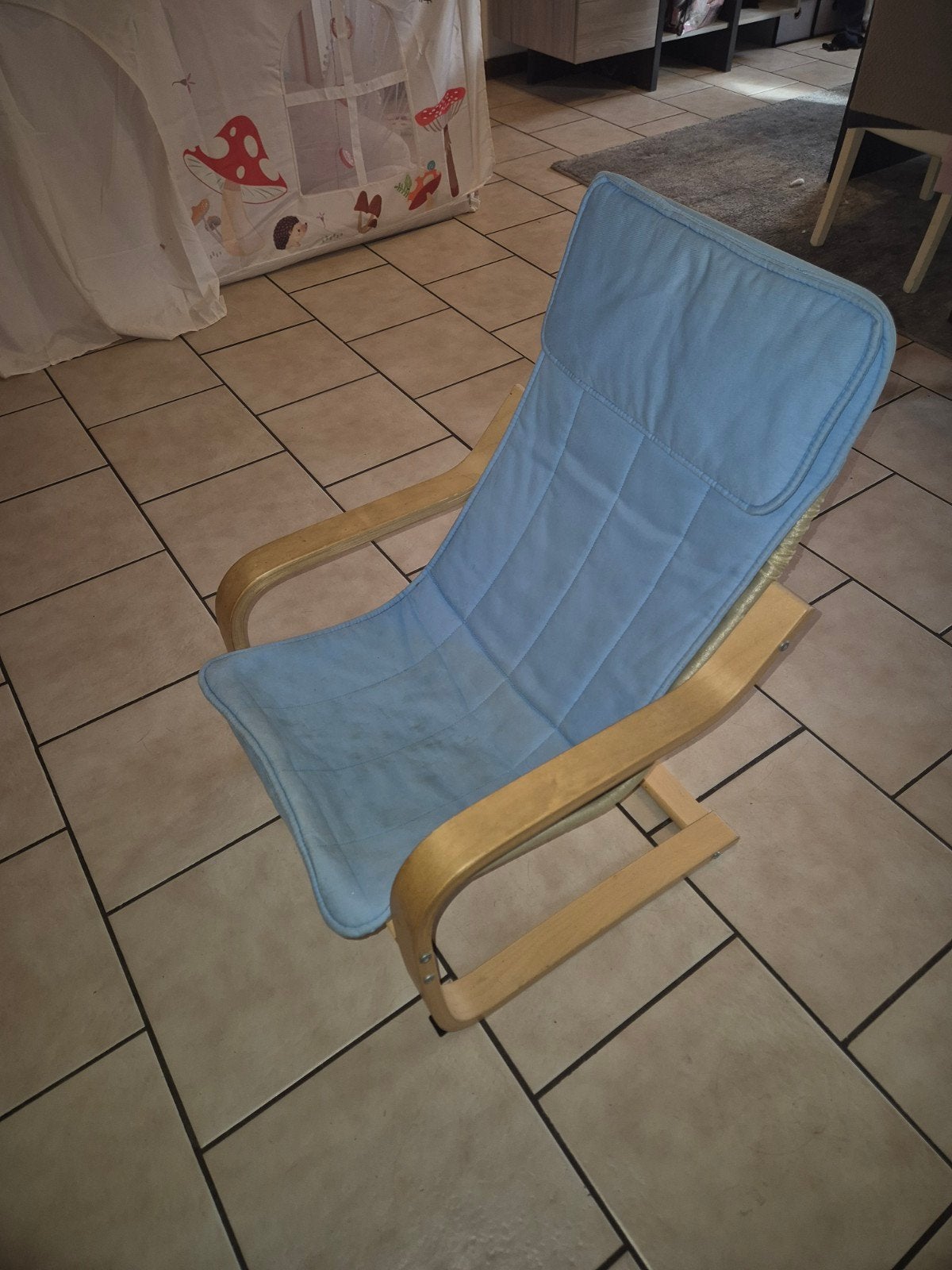 Fauteuil pour enfant IKEA POÄNG, Enlèvement