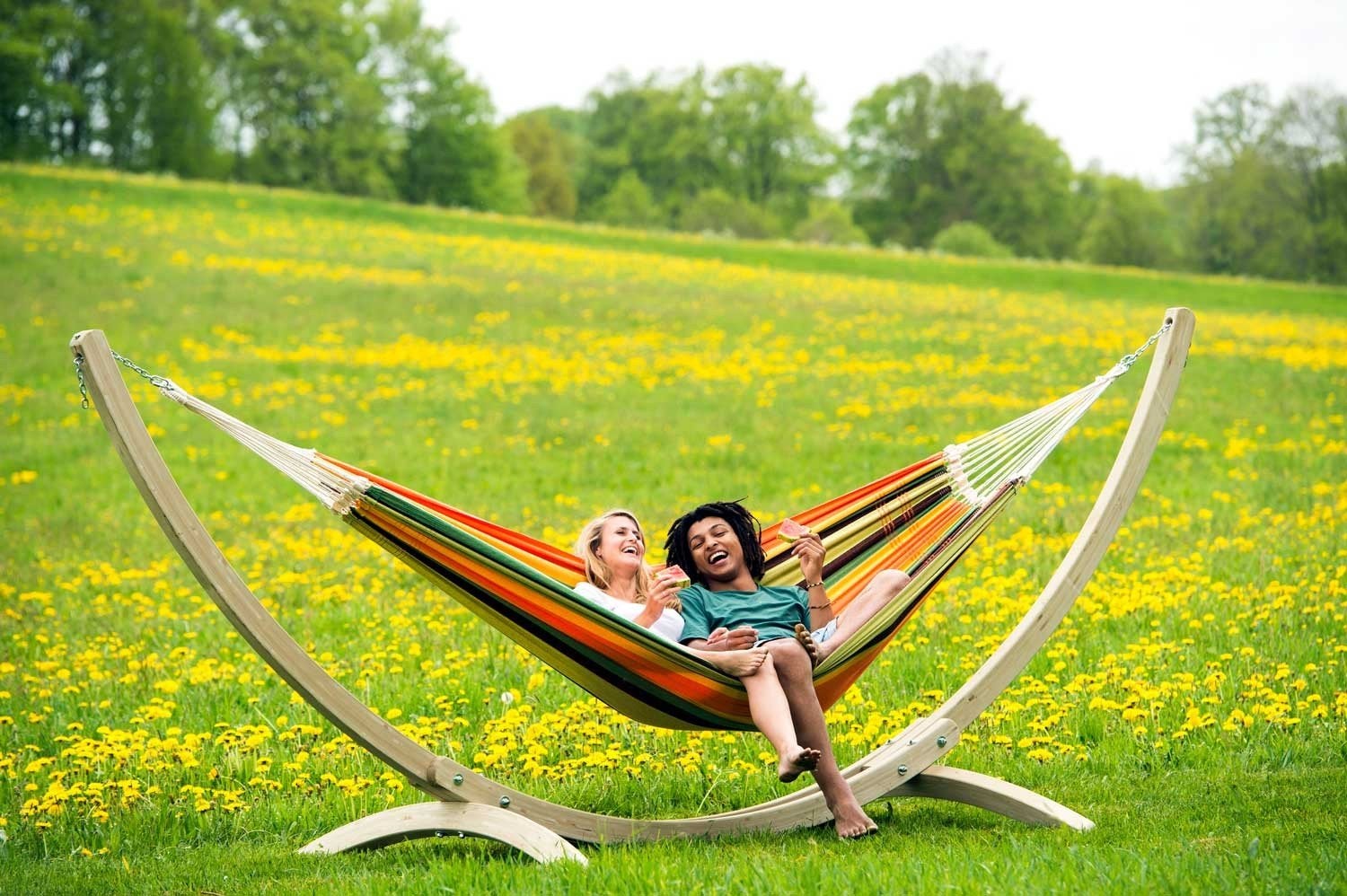 Amazonas Troja hangmat frame / staander, Tuin en Terras, Hangmatten, Ophalen, Buiten