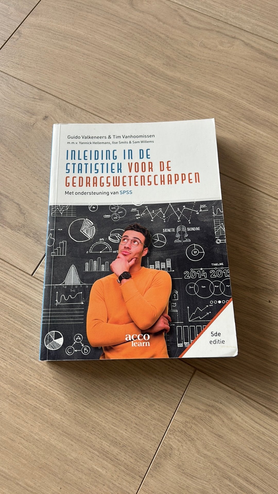 Inleiding in de statistiek voor gedragswetenschappen, Enlèvement ou Envoi, Neuf, Guido Valkeneers; Tim Vanhoomissen