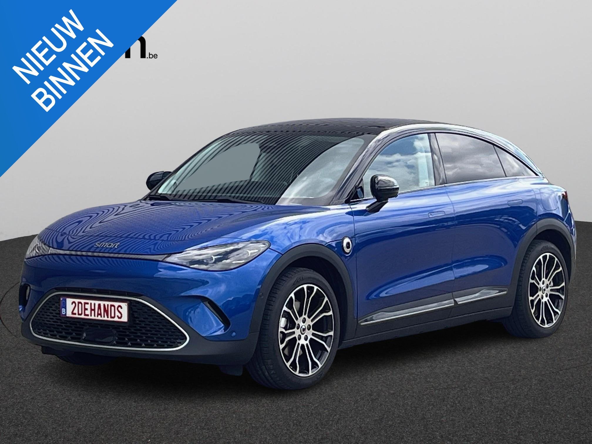 smart #3 Premium 66 kWh, Auto's, Smart, Automaat, Achterwielaandrijving, Gebruikt, Zwart
