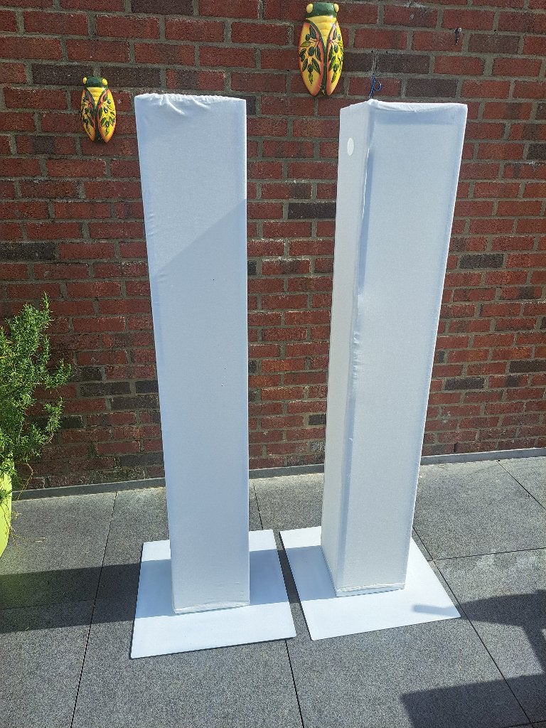 paire de totems  très déco  pour sono mariages, Muziek en Instrumenten, Licht en Laser, Ophalen, Zo goed als nieuw, Licht
