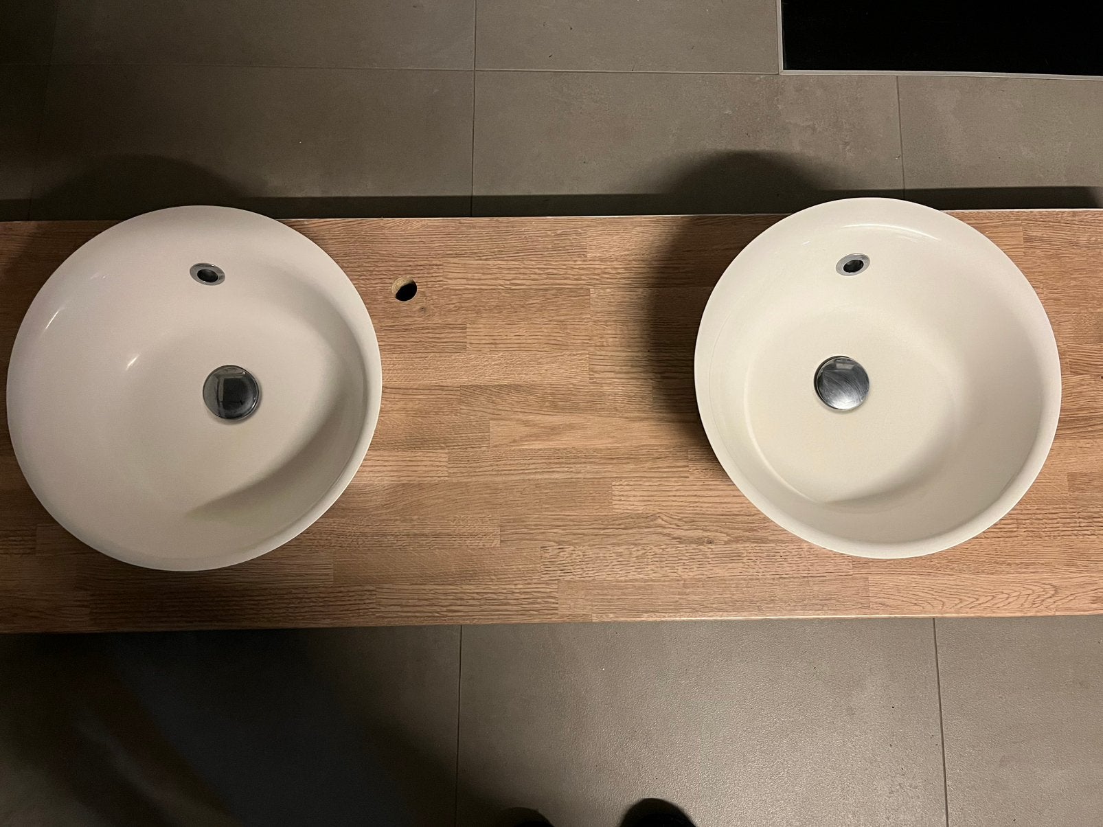 Deux vasques encastrées IKEA + plan de travail, Maison & Meubles, Enlèvement, Utilisé, Lavabo ou Évier
