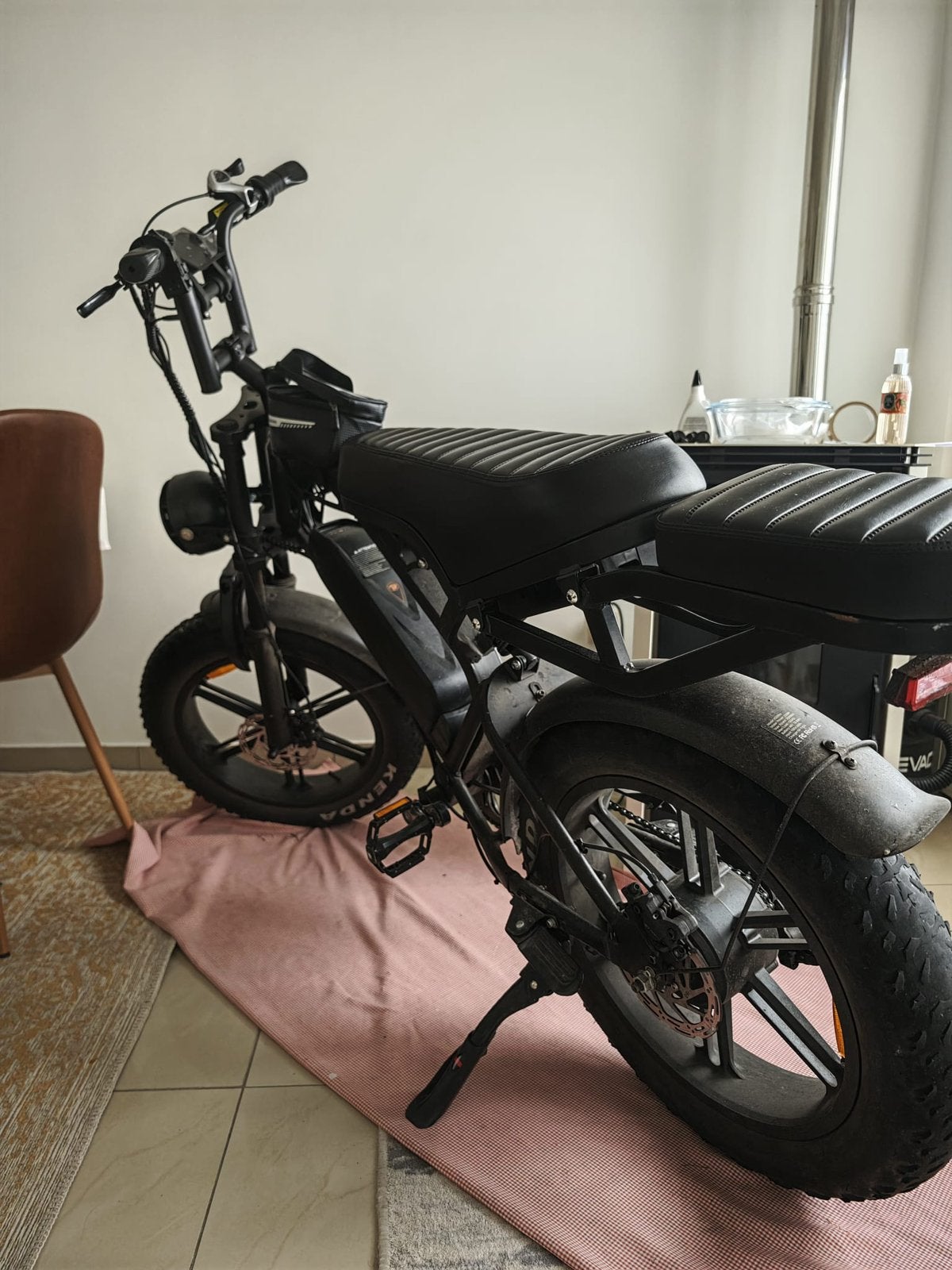 Fatbike, Fietsen en Brommers, Ophalen, Gebruikt, 50 km per accu of meer