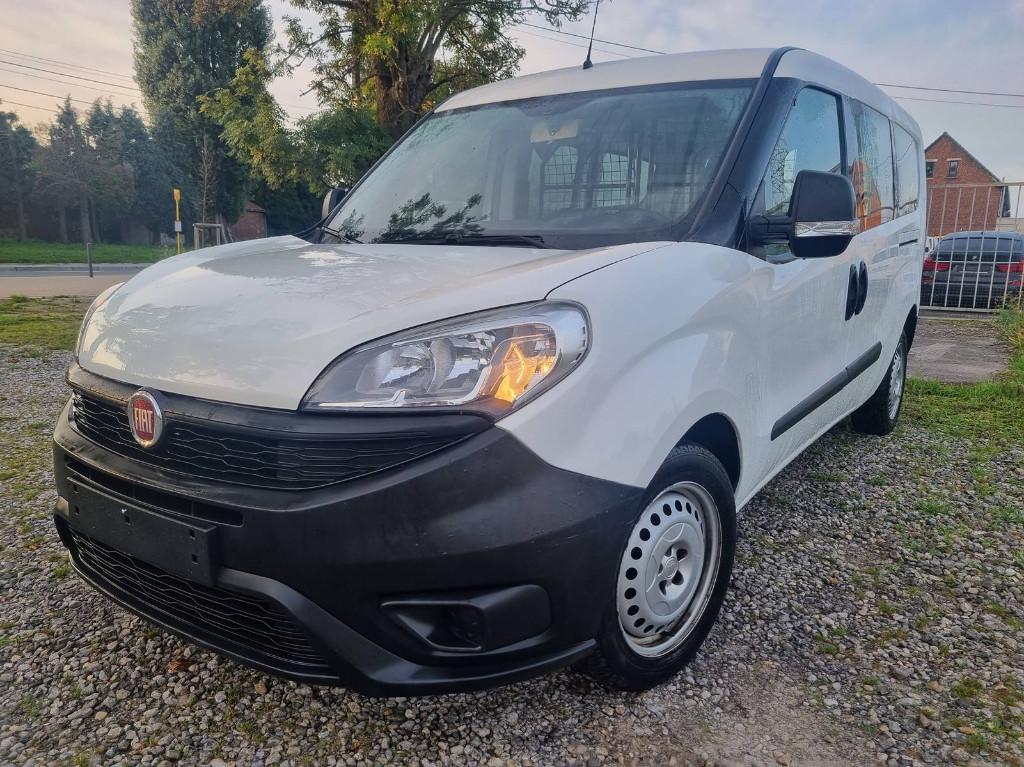 Fiat Doblo L2 long châssis 7/2017 Euro6 1.3jtd 95cv 93740KM, Autos, Fiat, Achat, Entreprise, 2 places, Boîte manuelle