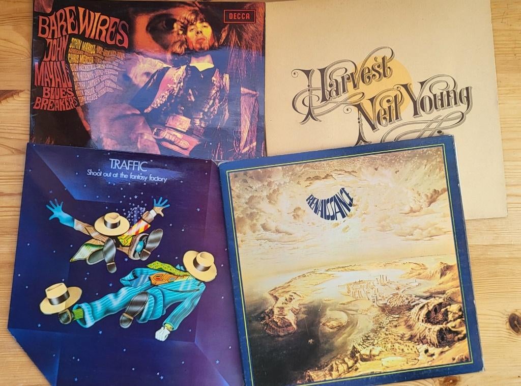 4 albums rock des années 70, Enlèvement ou Envoi, Comme neuf, Alternatif