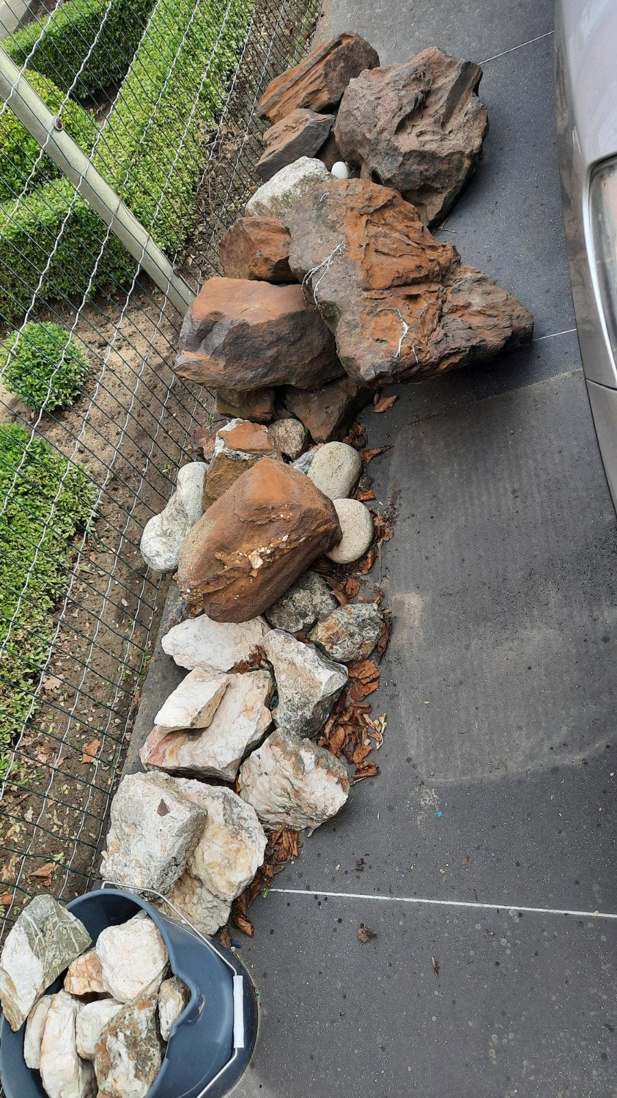 stenen bergstenen natuursteen breuksteen, Doe-het-zelf en Bouw, Ophalen, Zo goed als nieuw