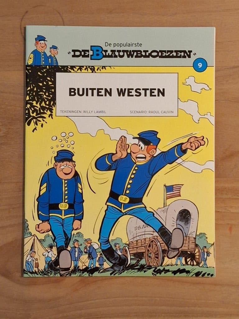 de populairste blauwbloezen 9: buiten westen, Boeken, Eén stripboek, Ophalen of Verzenden, Nieuw