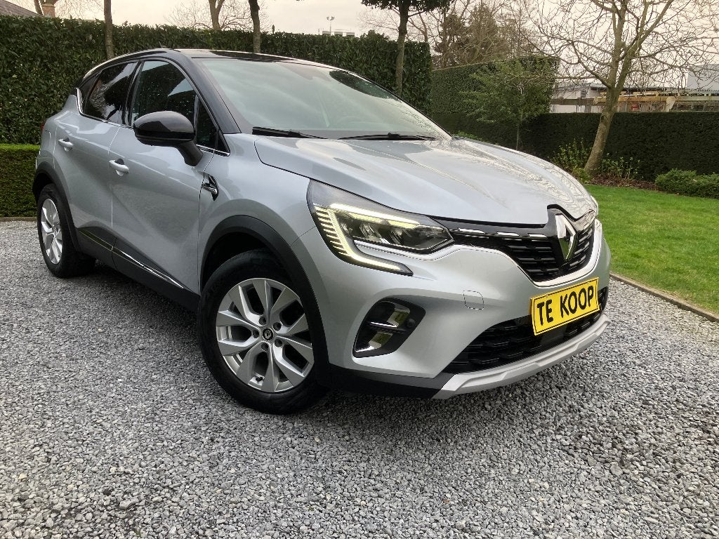 renault captur benzine  AUTOMATIC euro6, Auto's, Leder en Stof, Bedrijf, Trekhaak, SUV of Terreinwagen