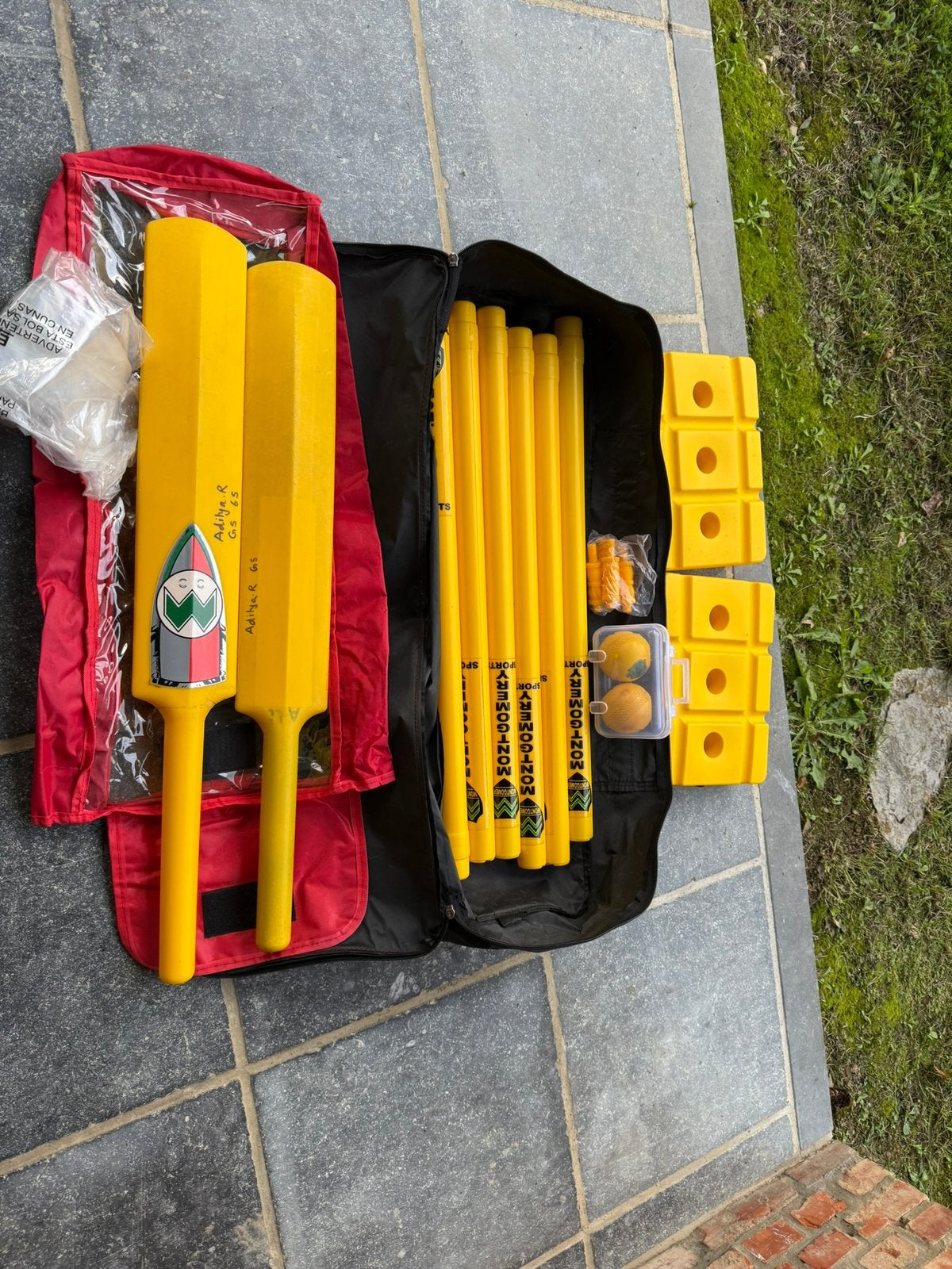 Cricket set, Sport en Fitness, Ophalen, Zo goed als nieuw