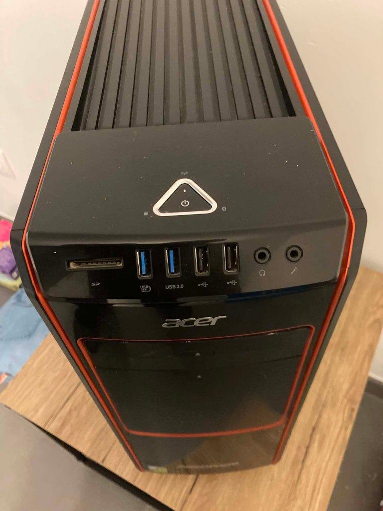 Predator Acer / I5 /16 Ram / 2G Geforce GTX760 / SSD /HHD, Computers en Software, Desktop Pc's, Gebruikt, 3 tot 4 Ghz, HDD, SSD