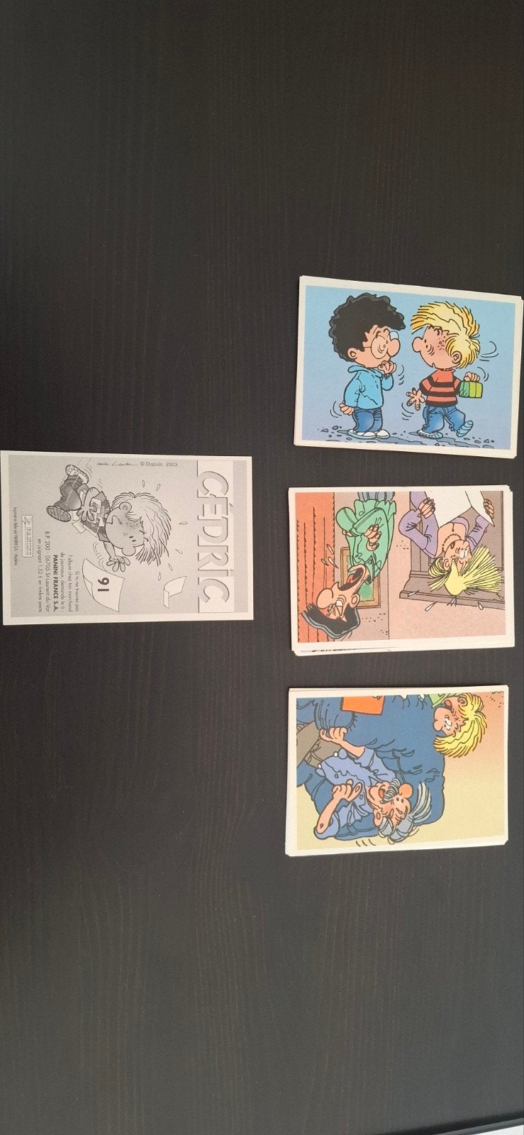 panini Cedric, Collections, Autocollants, Enlèvement ou Envoi
