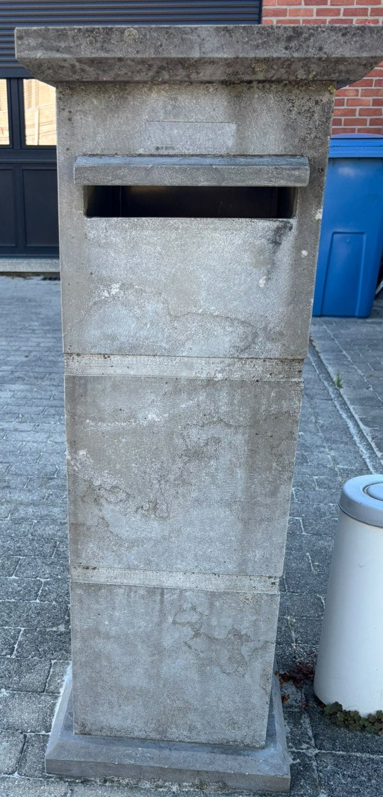 natuursteen brievenbus te koop, Tuin en Terras, Ophalen