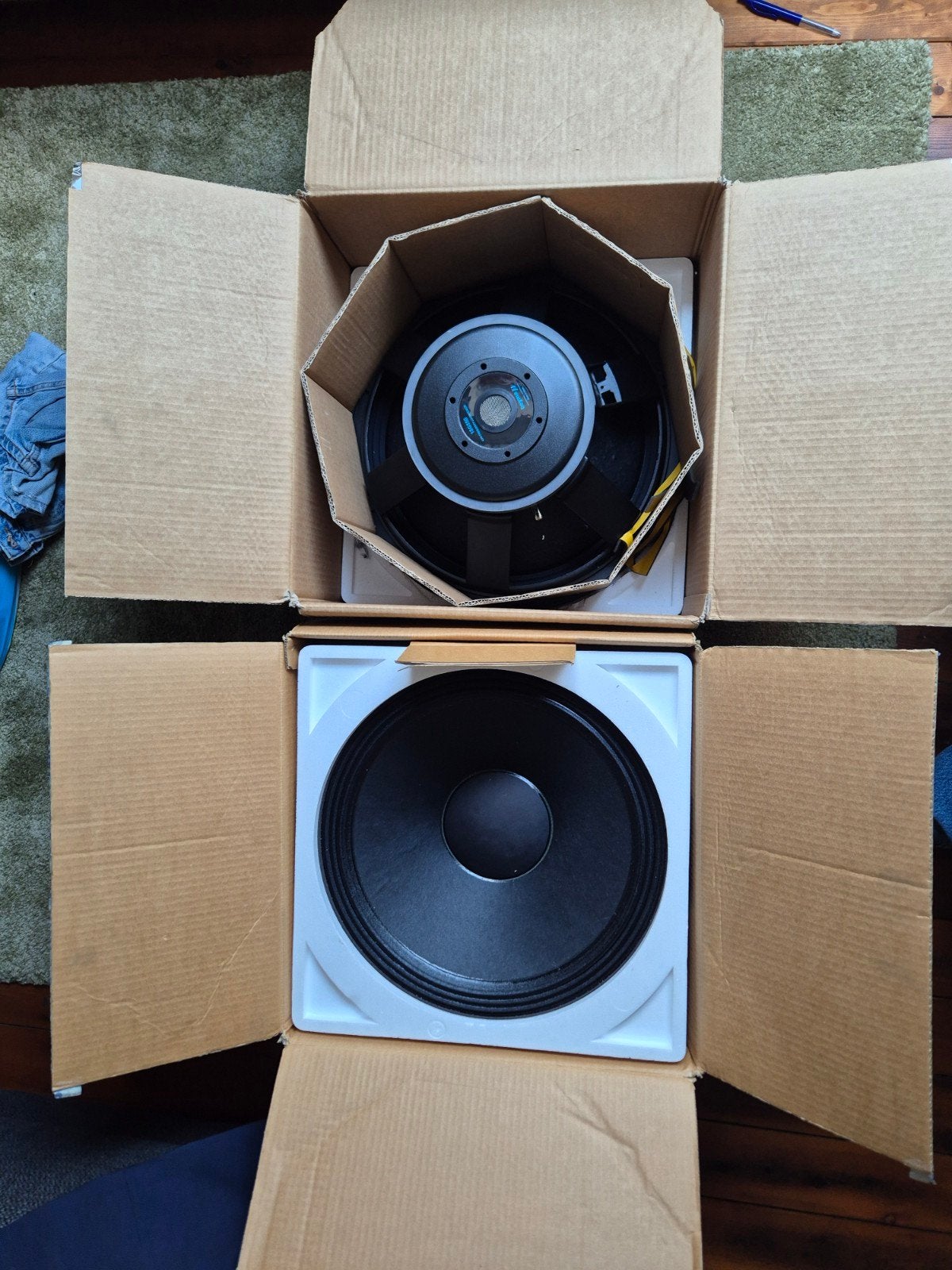 Beyma 18G550 18" bas luidspreker 2, TV, Hi-fi & Vidéo, Enlèvement ou Envoi, Comme neuf