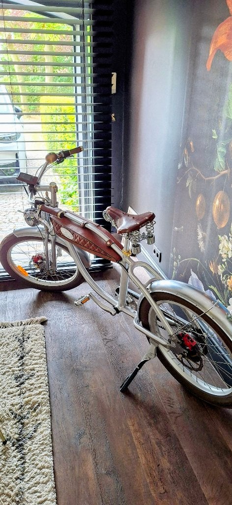 Vintage style Italjet Ascot Classic fiets, 49 tot 53 cm, Zo goed als nieuw, Schijfrem, Ophalen