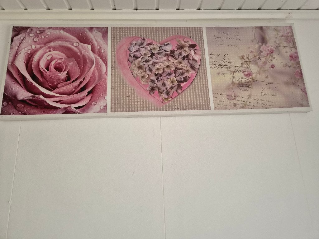 Cadre, 30 cm, 90 cm, Rose, Enlèvement