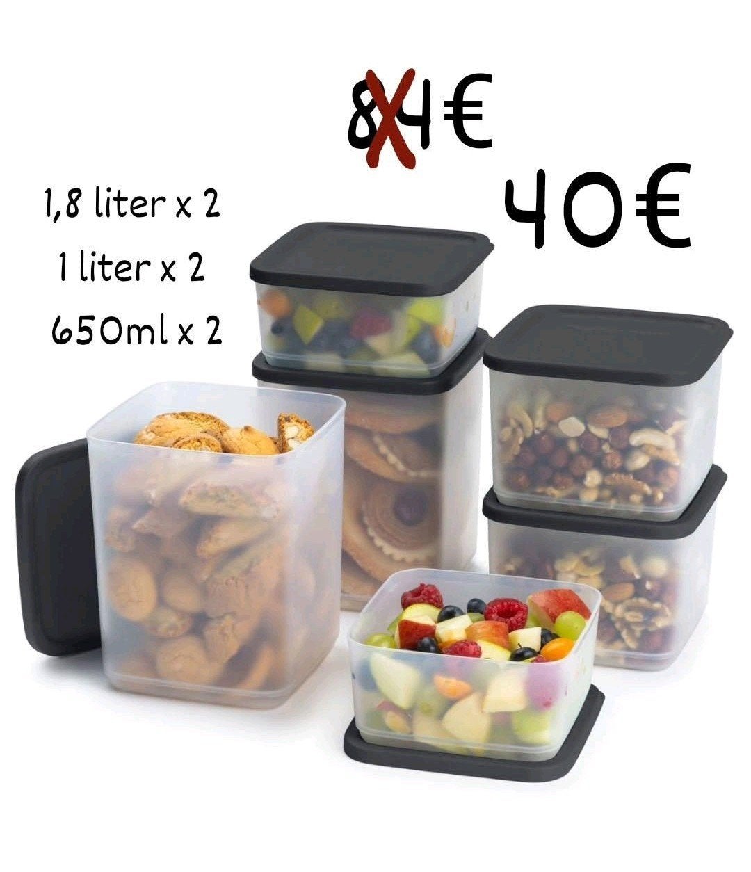 Tupperware set cubix, Huis en Inrichting, Keuken | Tupperware, Ophalen of Verzenden