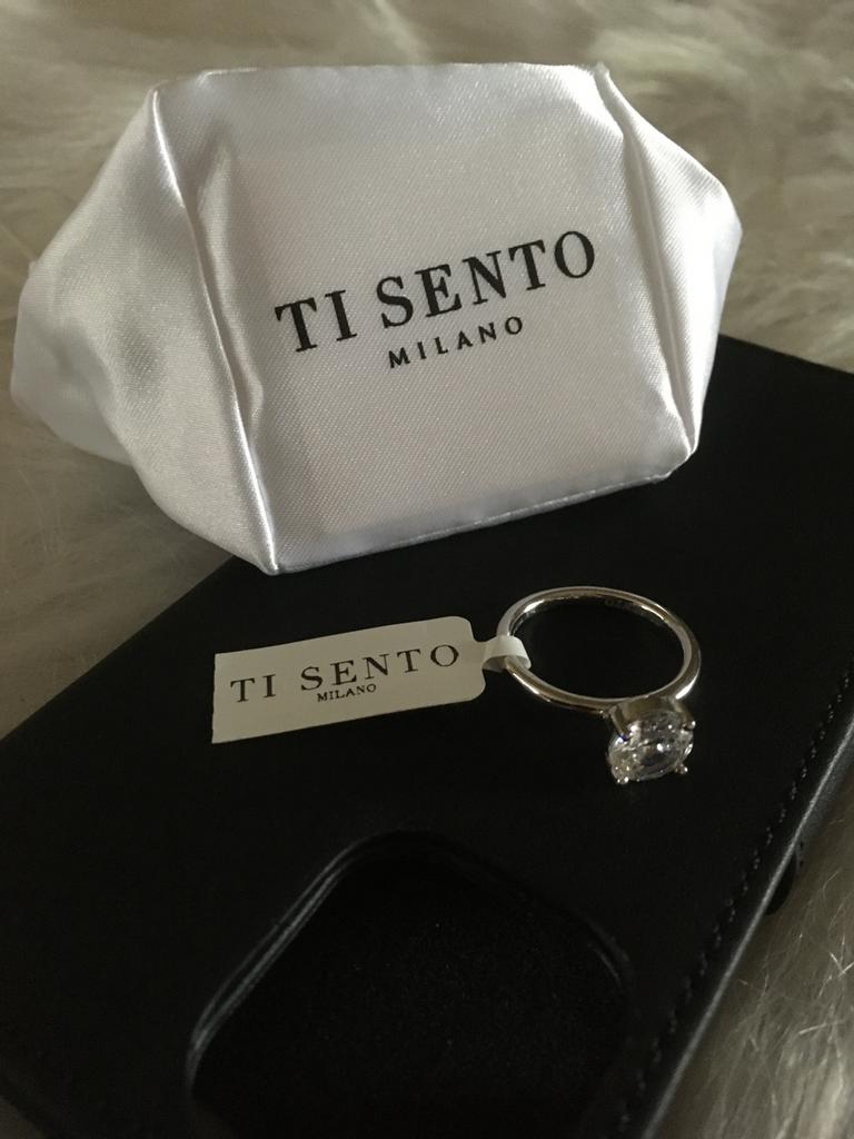 Dames ring ti sento nieuw, Enlèvement, Neuf, Argent