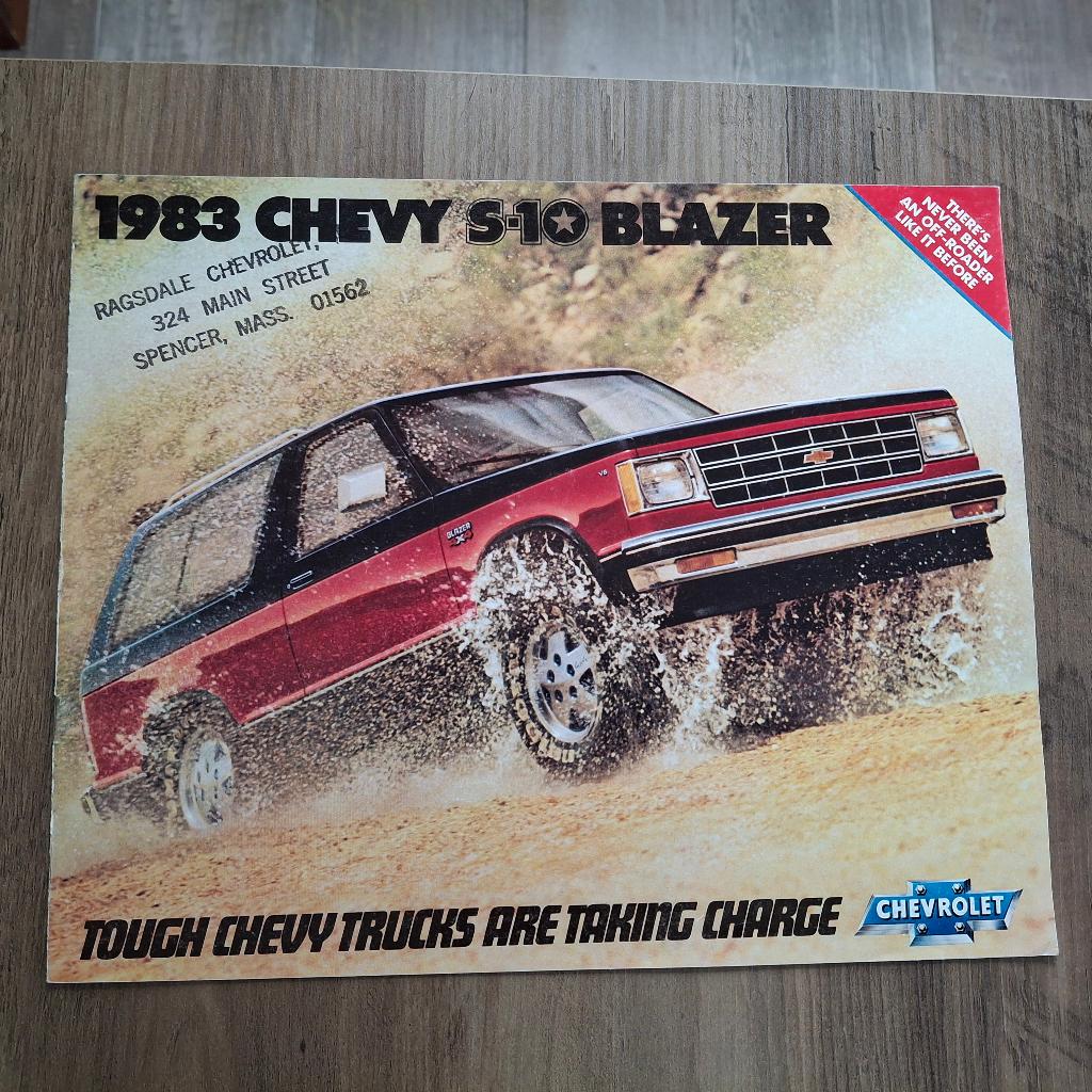 CHEVY  S-10 BLAZER    1983, Enlèvement ou Envoi, Neuf, Chevrolet