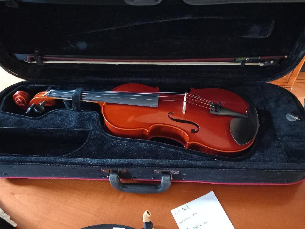 VIOLON, Musique & Instruments, Instruments à cordes frottées | Violons & Altos, Utilisé, Violon, Autres formats, Avec valise, Enlèvement