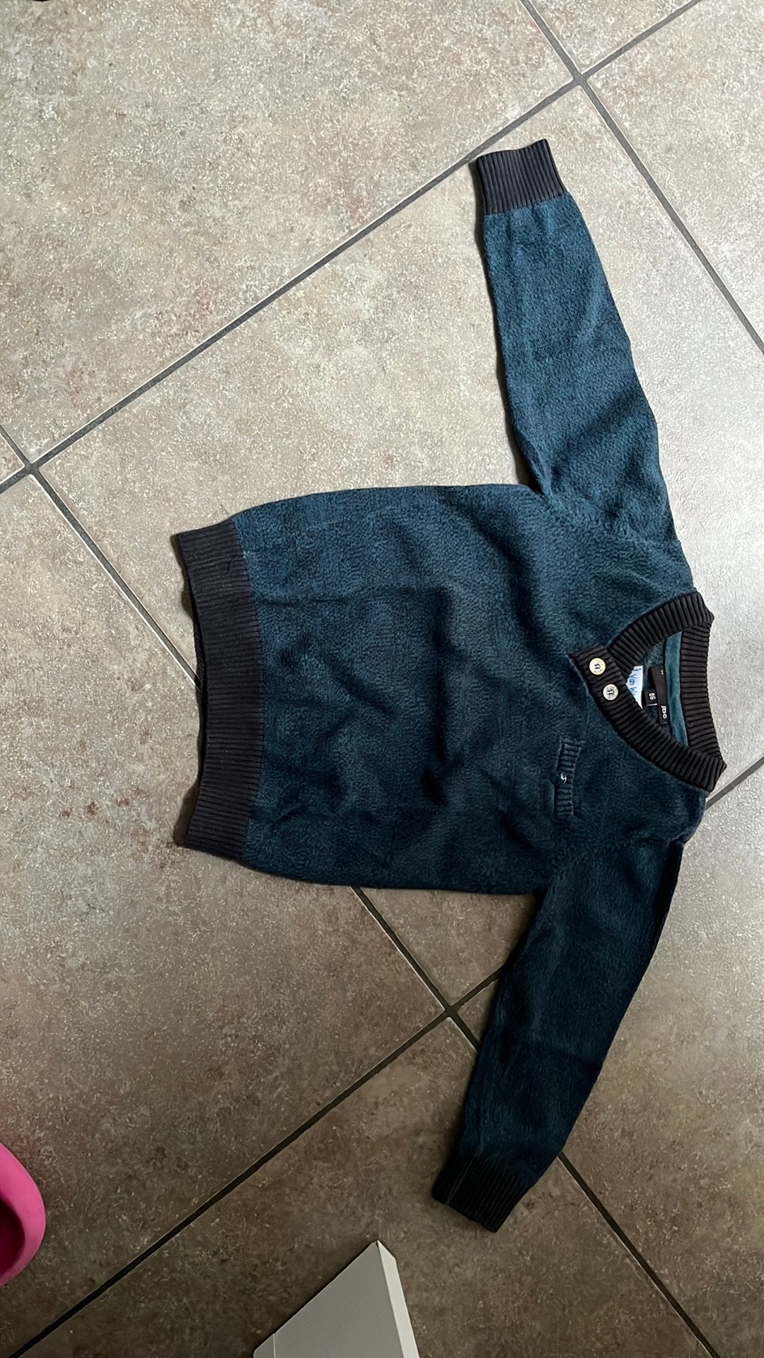 Blauwe pull maat 86, Kinderen en Baby's, Ophalen, Zo goed als nieuw