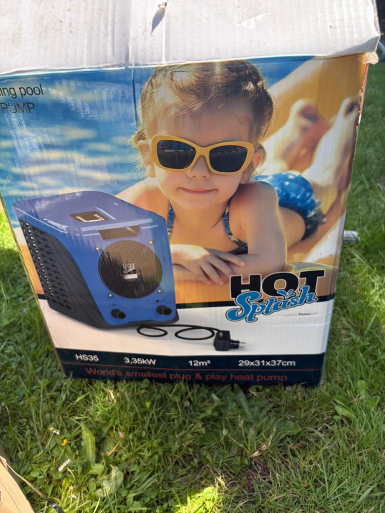 Pompe a chaleur piscine, Enlèvement, Comme neuf, Pompe