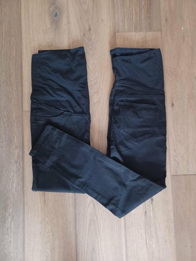 Pantalon de maternité noir M — 38, Vêtements | Femmes, Comme neuf, Enlèvement, Pantalon ou Jeans, Noir