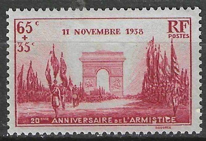 Frankrijk 1938 - Yvert 403 - Arc de Triomphe  (PF), Verzenden, Postfris