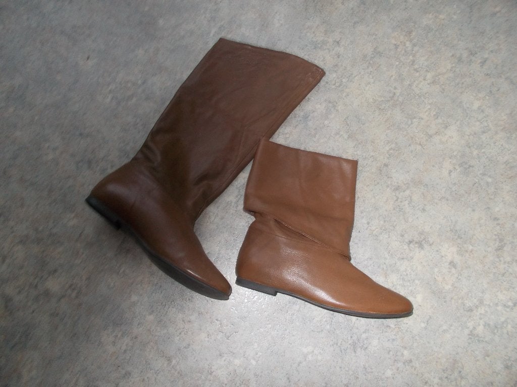 Bottes hautes brunes "SOMEWHERE, point. 39., Kleding | Dames, Ophalen, Hoge laarzen, Bruin, Nieuw