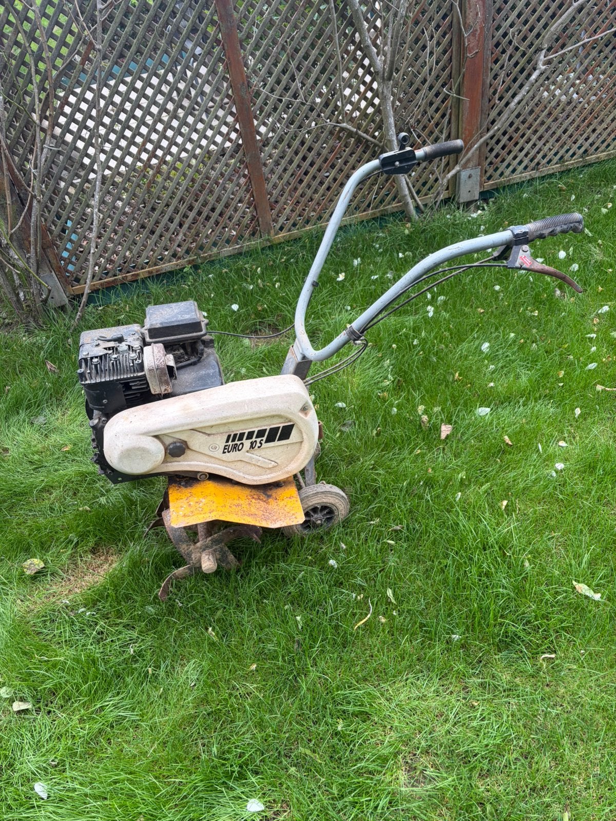 Tuin frees, Enlèvement, Utilisé, Moteur à essence