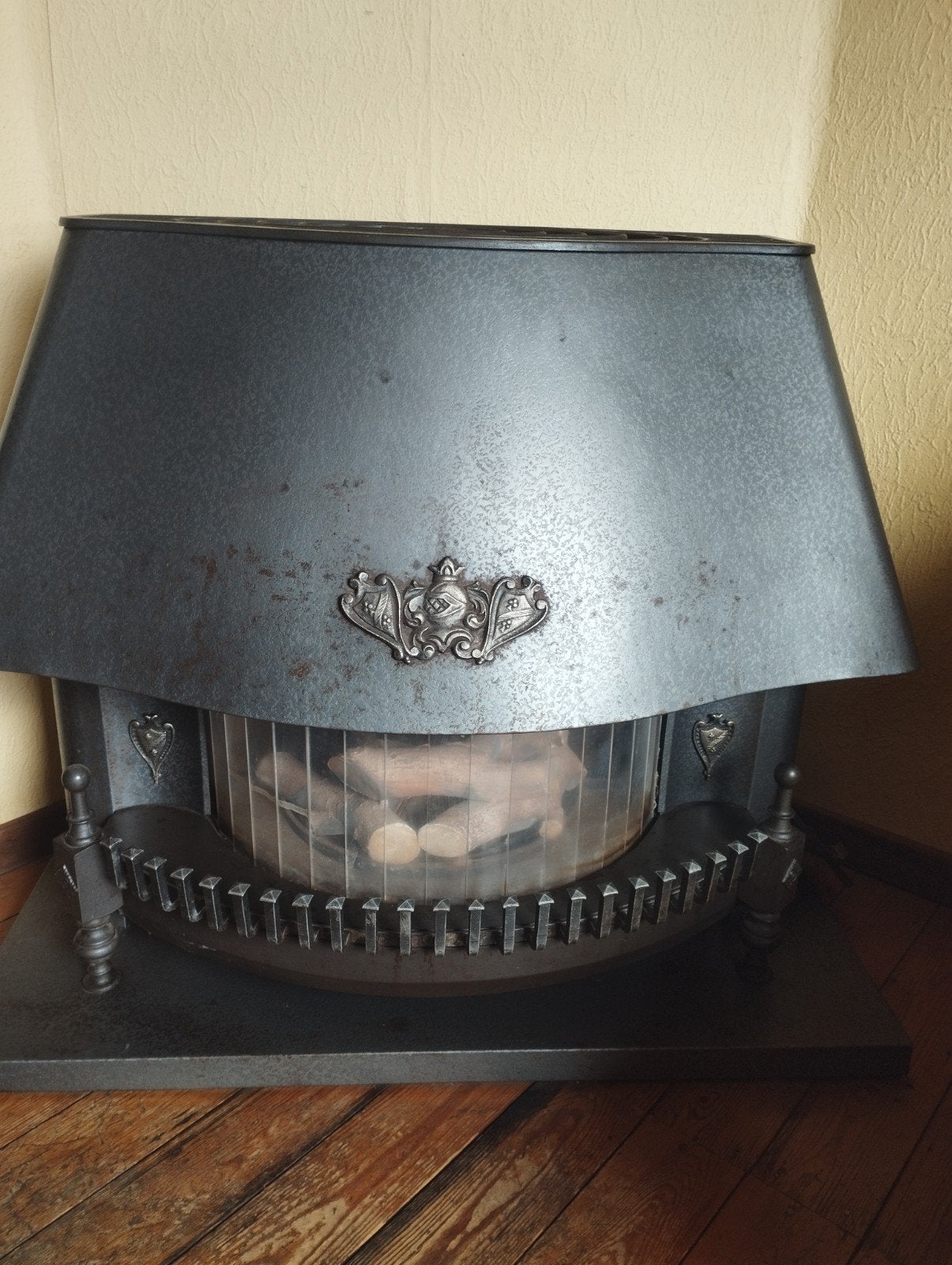 Poêle au gaz de ville, Maison & Meubles, Cheminées, Enlèvement, Utilisé, Cheminée au gaz
