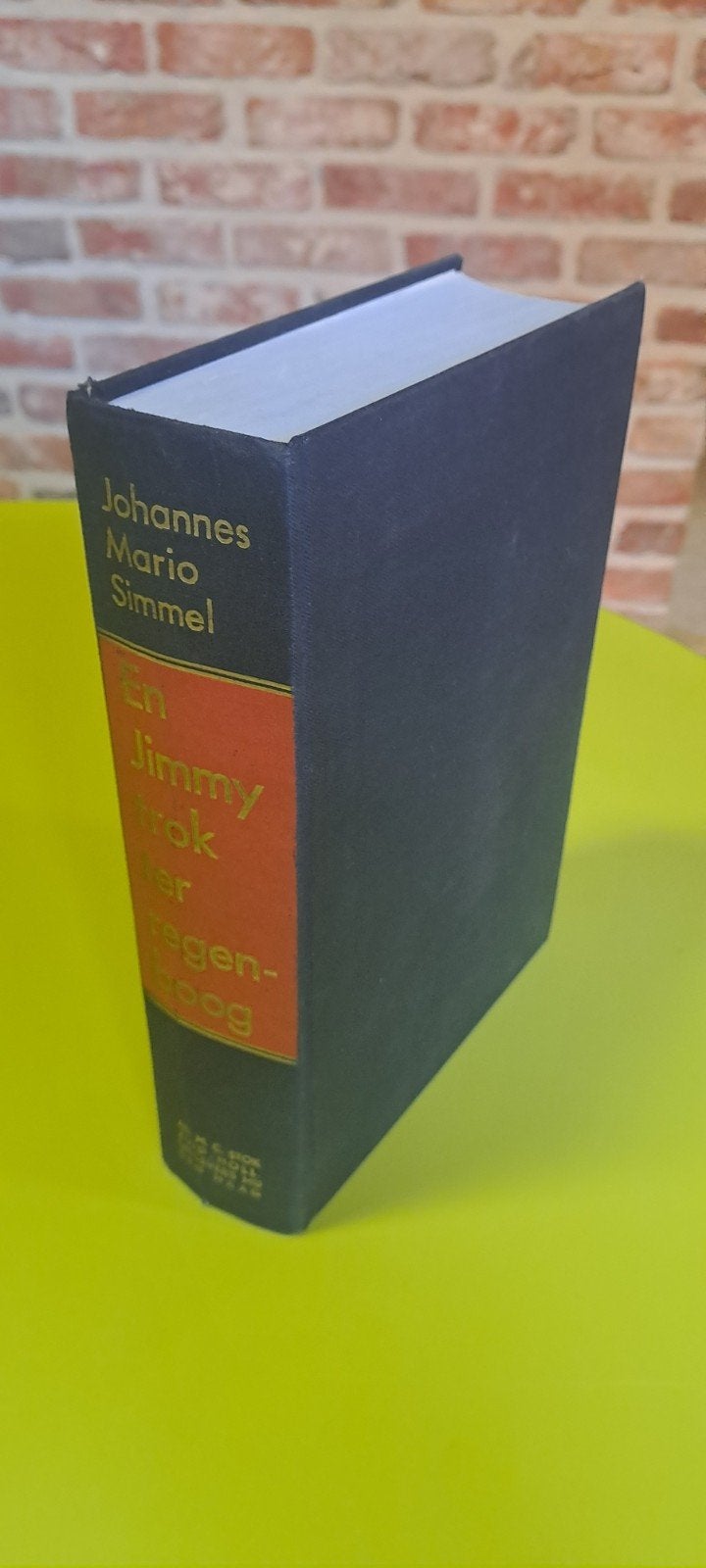Johannes Mario Simmel – En Jimmy trok ter regenboog, Enlèvement ou Envoi, Utilisé, Simmel, Pays-Bas